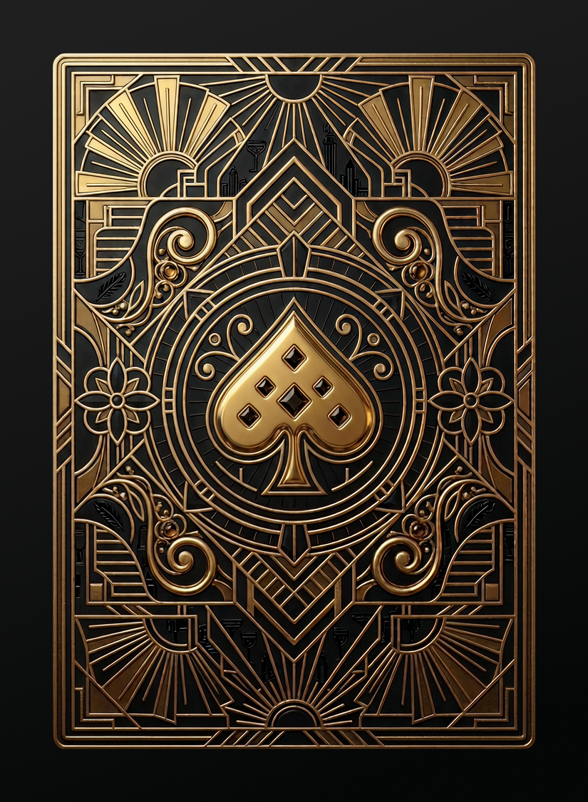 Speakeasy spades card back
