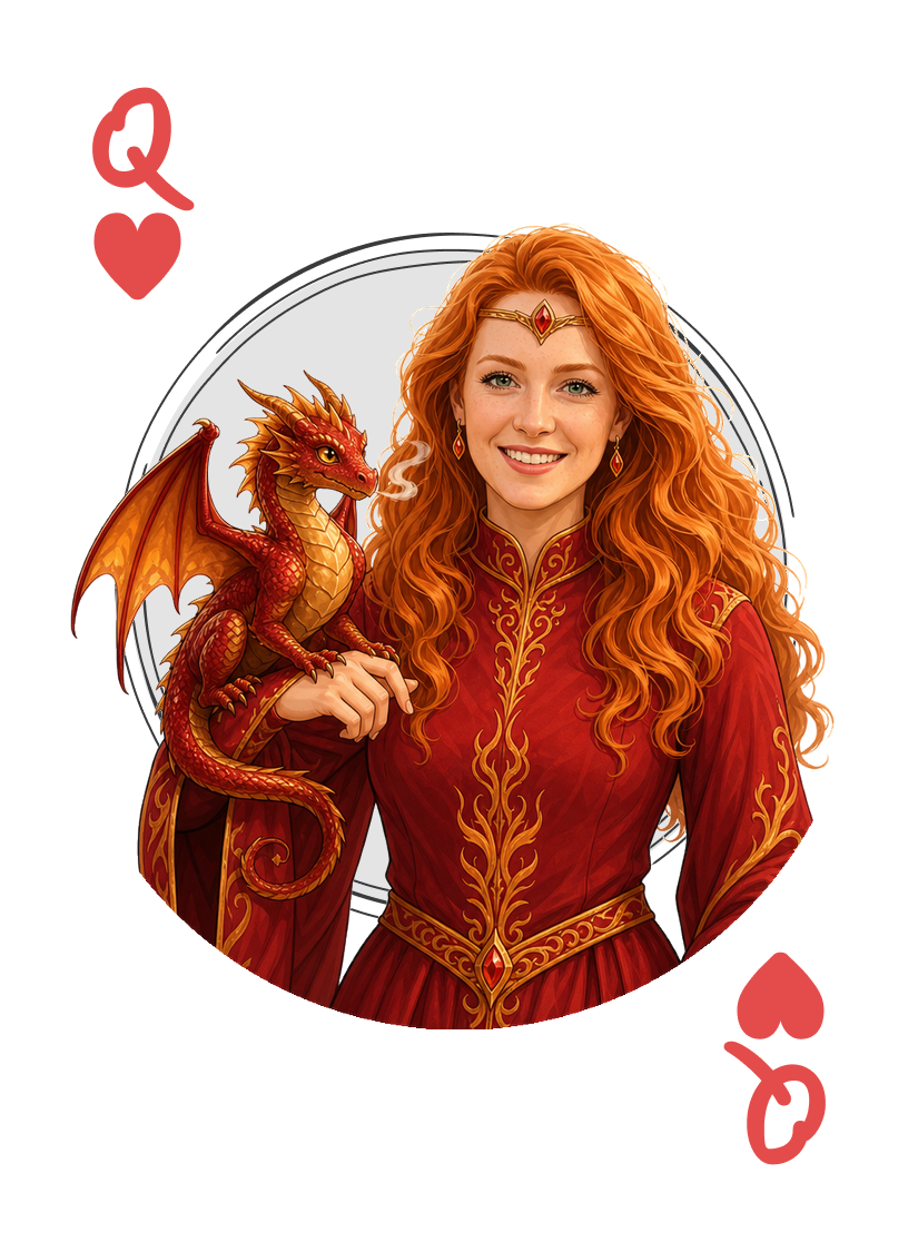 Fantasy example deck card