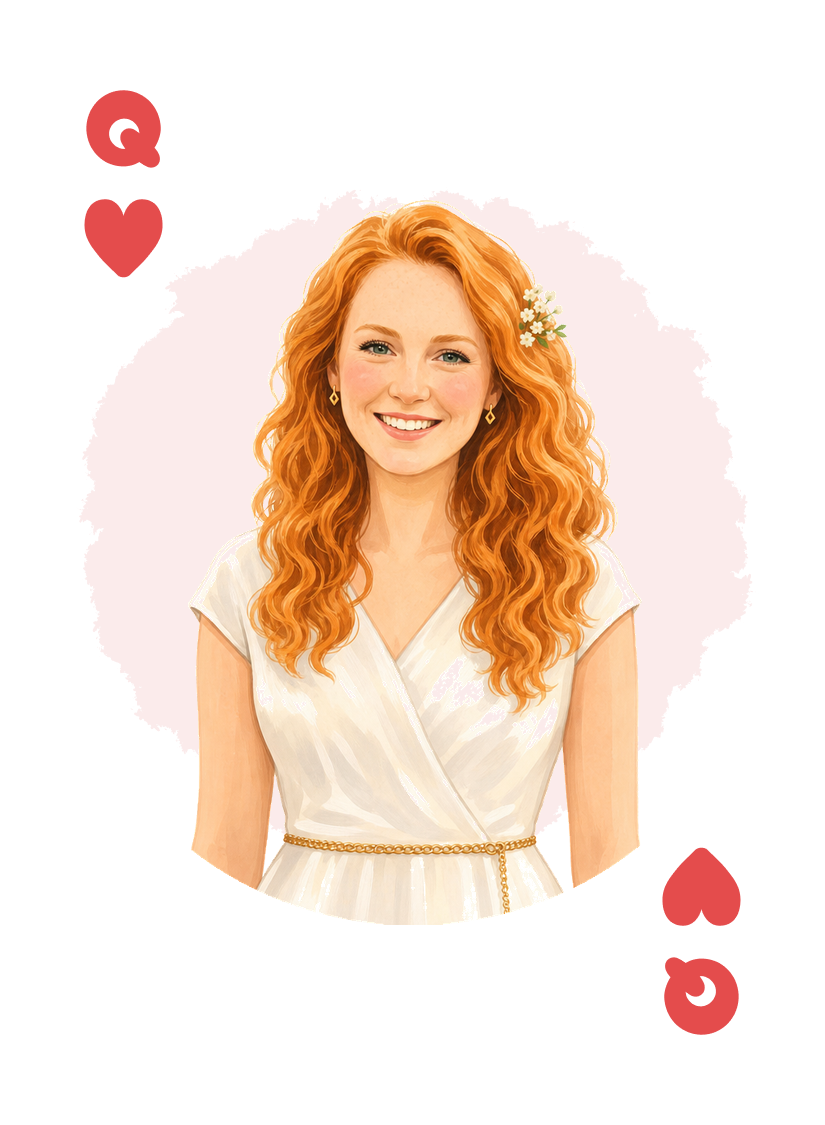 Wedding example deck card